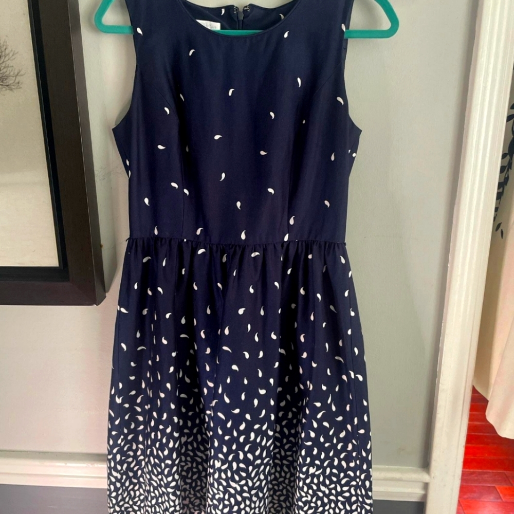 Charter Club Navy Blue Cute Dress